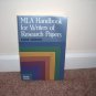 MLA HANDBOOK For WRITERS OF RESEARCH PAPERS Book 5th Edition By Joseph Gibaldi LIKE NEW