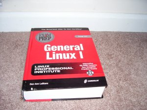 EXAM PREP ~ GENERAL LINUX 1 ~ EXAM 101 BOOK WITH CD-ROM LIKE NEW!