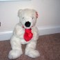 TY BEANIE BUDDY * ROMEO * WHITE PLUSH BEAR NEW WITH TAG! 1997 RETIRED