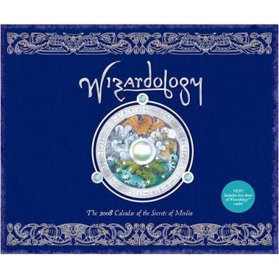 WIZARDOLOGY 2008 WALL CALENDAR OF THE SECRETS OF MERLIN NEW! w/BONUS CARDS