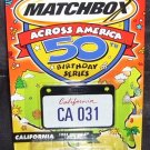Matchbox Across America * CALIFORNIA * 1955 CHEVROLET BEL AIR CONVERTIBLE NEW! 2001 Matchbox Across America * CALIFORNIA * 1955 CHEVROLET BEL AIR CONVERTIBLE NEW! 2001