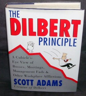 THE DILBERT PRINCIPLE Book * FIRST EDITION * HARDCOVER w/DUSTJACKET 1996