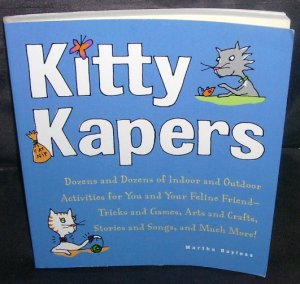 KITTY KAPERS * INDOOR & OUTDOOR CAT ACTIVITY & FUN BOOK * NEW! 2002 1ST EDITION