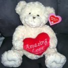 Amazing Love John 15:13 CREAM COLORED BEAR PLUSH * NEW WITH TAG! *