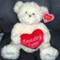 Amazing Love John 15:13 CREAM COLORED BEAR PLUSH * NEW WITH TAG! *