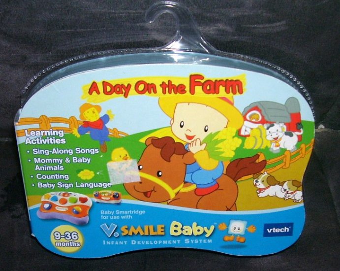 for sale online A Day on the Farm Vtech V.Smile Baby 