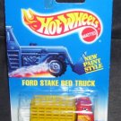 Hot Wheels FORD STAKE BED TRUCK Diecast NEW 1991 RARE