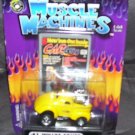 Muscle Machines '41 WILLYS COUPE Yellow Diecast 1:64 NEW 2001 Muscle Machines '41 WILLYS COUPE Yellow Diecast 1:64 NEW 2001