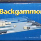BACKGAMMON 9" Magnetic Deluxe Game Set NEW!