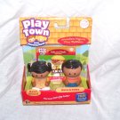 Learning Curve Play Town MARIA & PEDRO Real WOODEN Play Figures NEW! Learning Curve Play Town MARIA & PEDRO Real WOODEN Play Figures NEW!
