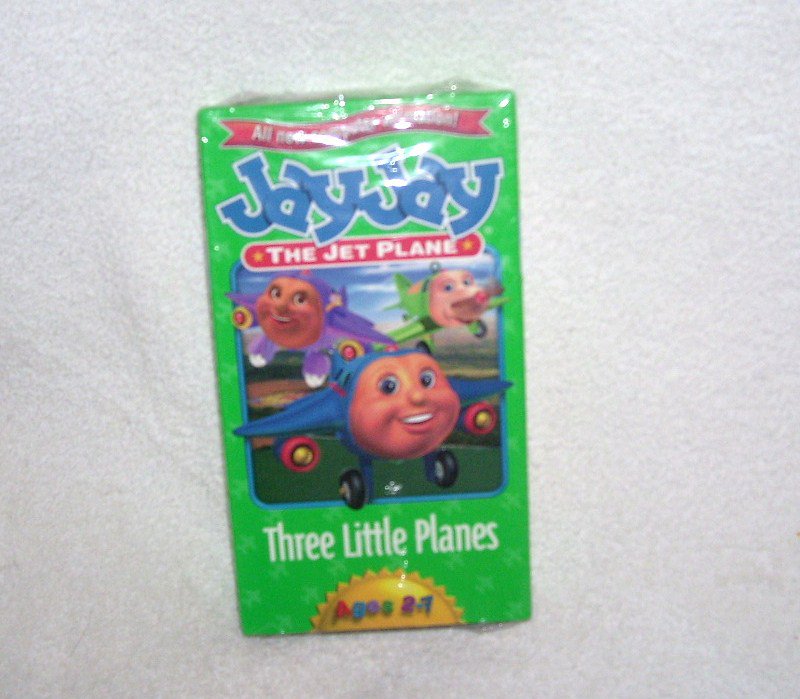 Jay Jay The Jet Plane Three Little Planes Vhs Video New From 00