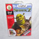 LeapPad SHREK 2 Interactive Book & Cartridge 2ND GRADE LIKE NEW!