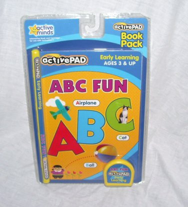 ActivePad ABC FUN: Early Learning Book & Cartridge NEW!