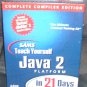 SAMS Teach Yourself JAVA 2 Playform in 21 Days COMPLETE COMPILER EDITION NEW!