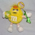 Yellow EASTER M&M Plush in Duck Costume 8" by Galerie w/TAG From 2004