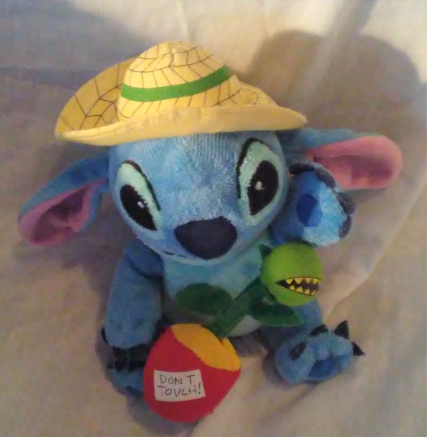 green stitch plush