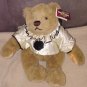 Vintage Gund BIALOSKY BEAR Pierrot Clown 11" Jointed Plush from 1982
