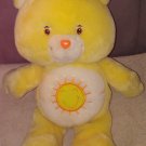 Care Bears Electronic Talking Yellow FUNSHINE BEAR 12" Plush from 2004