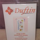 Duftin Animals Birth Sampler Cross Stitch Kit Design #19-891 GREAT FOR BABY ROOM Duftin Animals Birth Sampler Cross Stitch Kit Design #19-891 GREAT FOR BABY ROOM