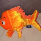 The Petting Zoo ORANGE GOLDFISH Plush 9" Long from 1994