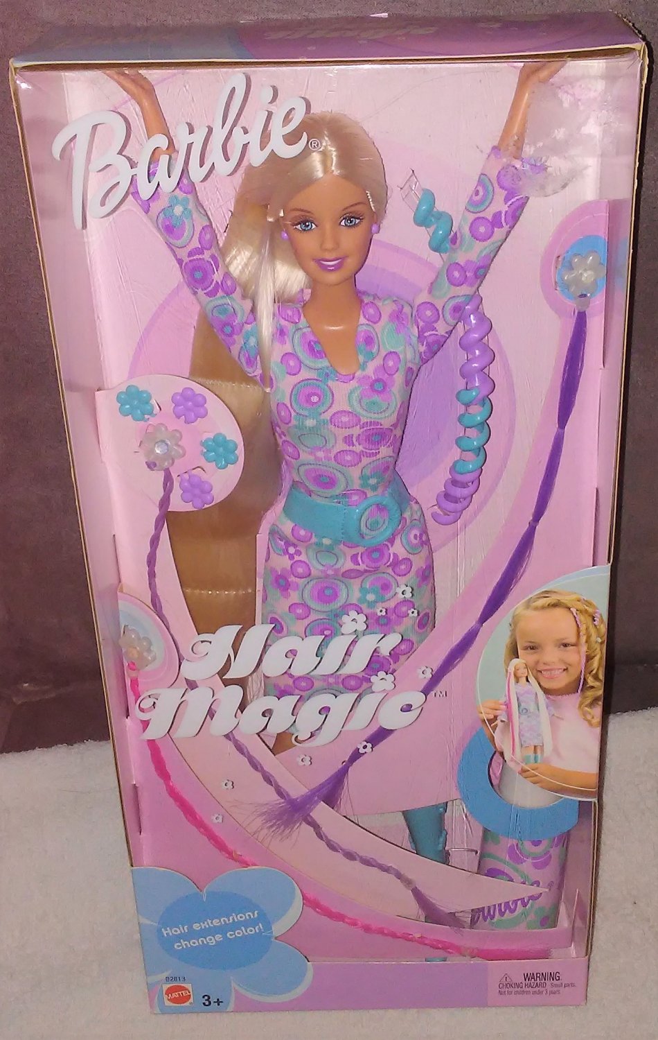 magic hair barbie