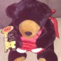 Key to My Heart Hallmark Bear NEW WITH TAG! 11" sitting