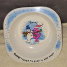 Barney Loves to Play in the Snow Cereal Bowl from 1993 #01355