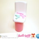 Barbie Doll Accessories: 1993 Mattel Barbie Hair Style Chair w/Styling Comb Scissors Hair Drier