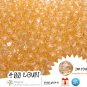 400 Gorgeous Champagne Colored Acrylic / Plastic Faceted Beads 2mm Round Facet Style Loose Bead Lot