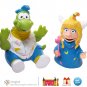 Eureka's Castle Figures Puppet Lot w Eureka Sorceress and Magellan Dragon &Acirc;&copy;1990 Pizza Hut Puppets