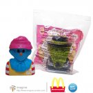 Lot of 2 McDonalds Halloween Candy Dispenser Toys Ronald Scarecrow & Hamburglar Goblin #6 MIB 1998