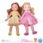 SUPER RARE Disney Princess Doll Lot BELLE & AURORA Sleeping Beauty PLUSH Princesses 12" Dolls