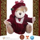 Pickford Bears Brass Button Collectables PEARL Bear of Wealth Plush Teddy Christmas Collectible