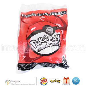 Burger King Pokemon Ditto Rev Top Toy Figure w/ Pokeball MIB # 98-18 &Acirc;&copy;1999 Nintendo Lot Listed!