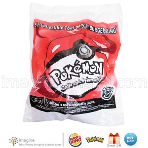 Burger King Pokemon Pikachu Talking Plush B Toy Figure w/ Pokeball MIB # 36-10 &Acirc;&copy;1999 Nintendo