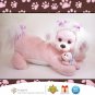 Vintage Hasbro Puppy Surprise Plush Pink & White Mom Mommy Dog & Baby ...