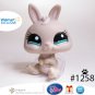 Littlest Pet Shop LPS Walmart EXCLUSIVE Tan Beige Baby Dwarf Bunny Rabbit # 1258
