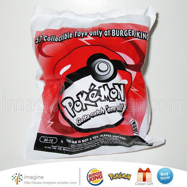 burger king pokeball 1999