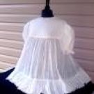 White Eyelet Adult Baby Dress and Panties