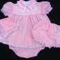 Adult Sissy Baby 3pc  Dress Set~Pink