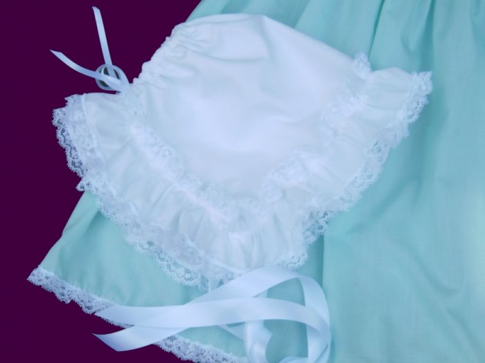 Adult Sissy Baby Dress~3 pc~Mint