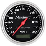 3-3/8" 120 MPH Electric Programmable Speedometer