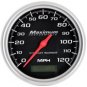 3-3/8" 120 MPH Electric Programmable Speedometer