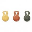 Loopy Brads, earth tone colors, pkg of 40