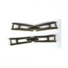 Bucklez,black, pkg of 2, by Junkitz