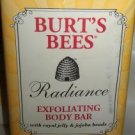 Burts Bees Radiance exfoliating bar soap 1 BAR