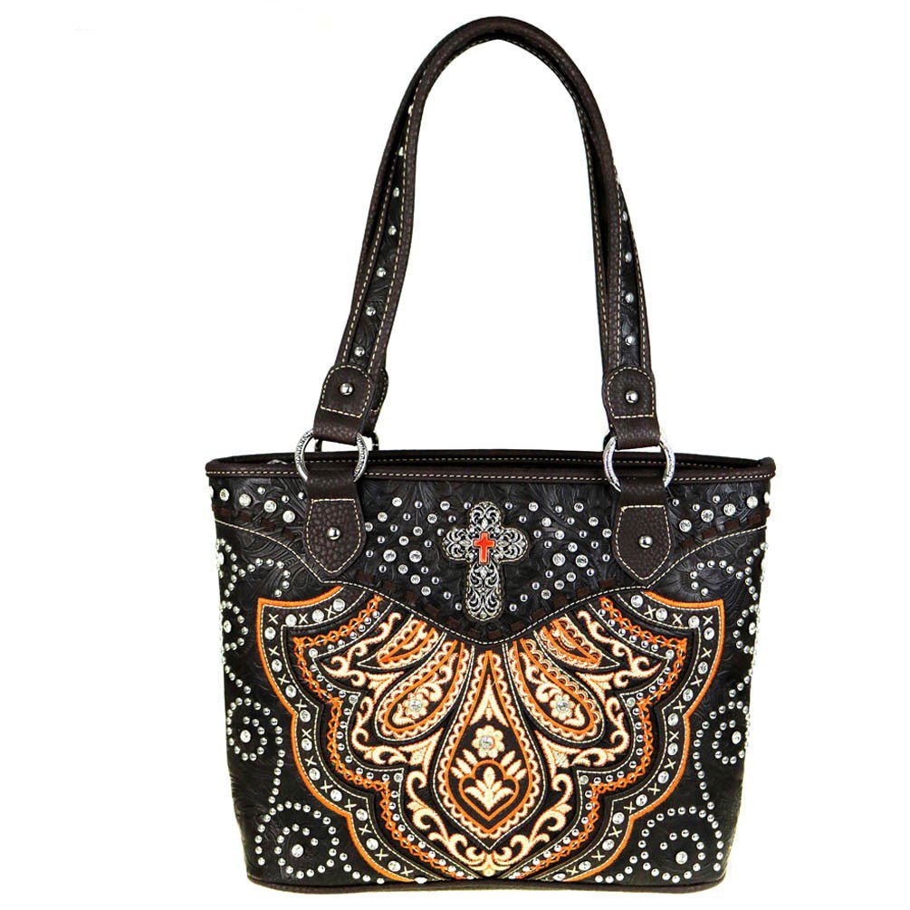 Montana West Handbag Cross Spiritual Women Shoulder Purse Tote Bag ...