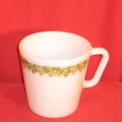 Pyrex Spring Blossom Green Coffee Mug 8 oz