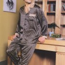 MB320023  Luxurious 100% Men's Silk  Pajamas with Lounge Pants set Cearance Sale