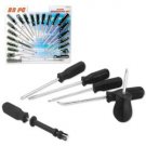 *22 Piece Black Screwdriver Set